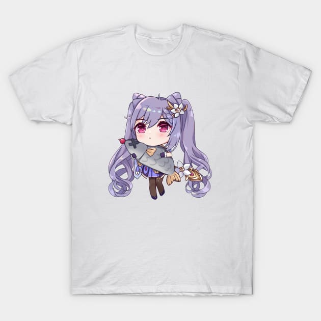 Keqing T-Shirt by Beastlykitty